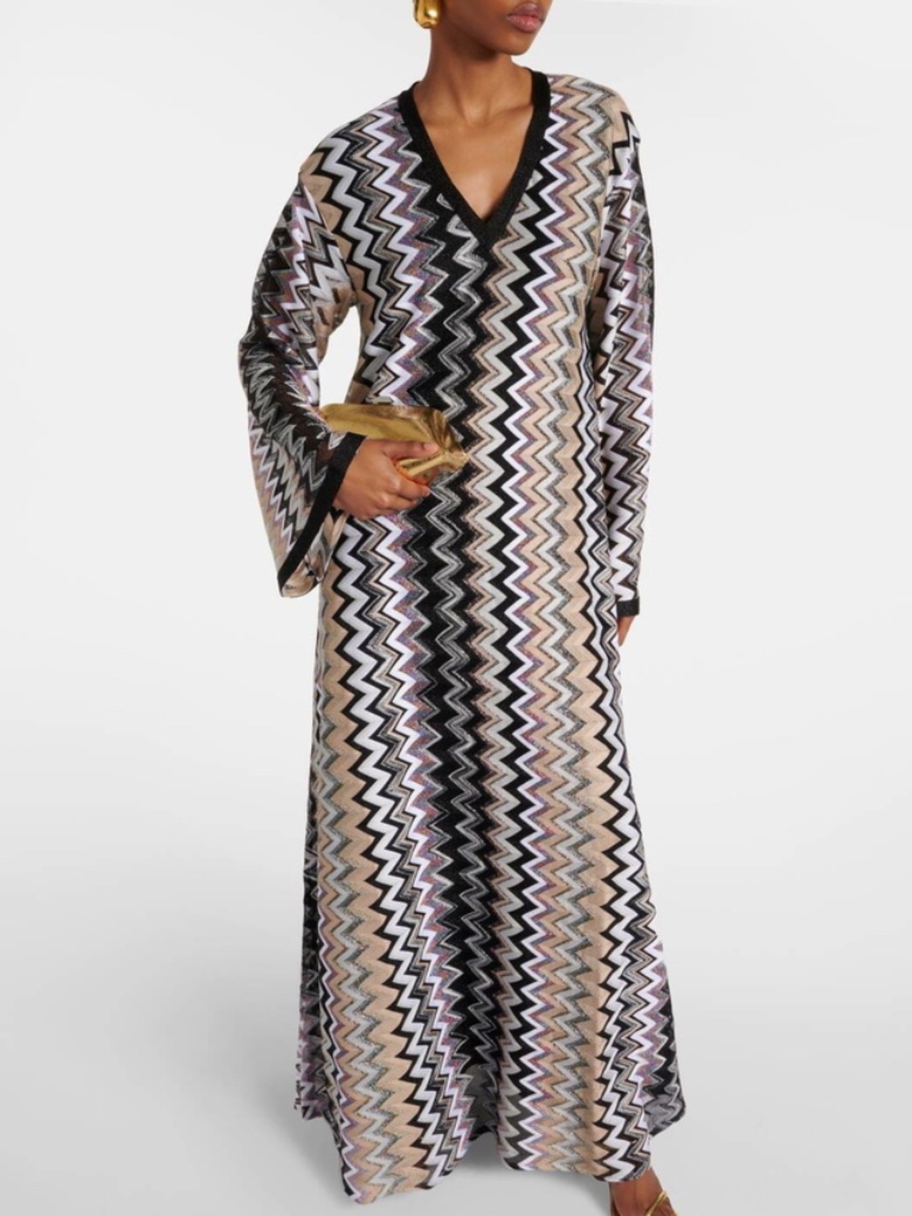 NWT Missoni Zig Zag Maxi Dress